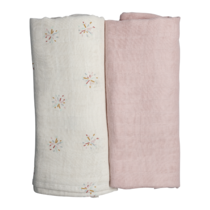 Fabelab Swaddles - Rainbow Sky - 2 Pack