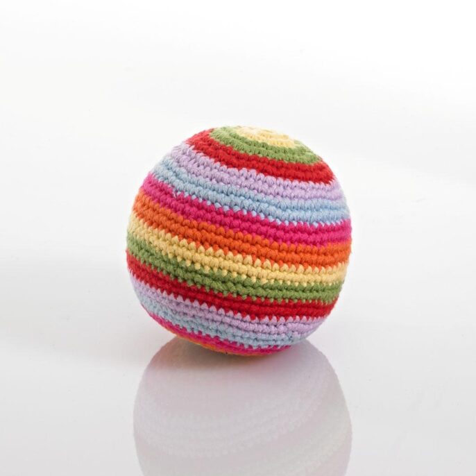 Pebblechild Stripey Ball - Multi colour