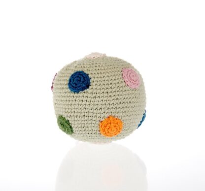 Pebblechild Teal Organic Spotty Ball