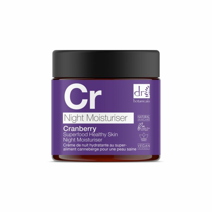 Dr Botanicals Cranberry Night Moisturiser 60ml