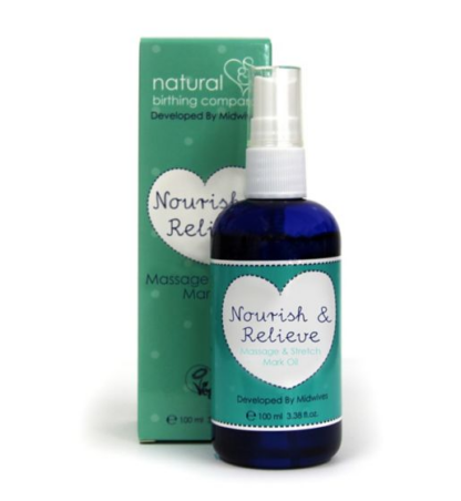 Natural Birthing Company Massage and Stretch Mark Oil 100ml
