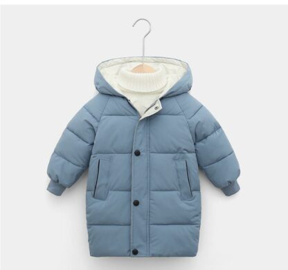 Modern Bebe Padded Unisex Coat - Blue