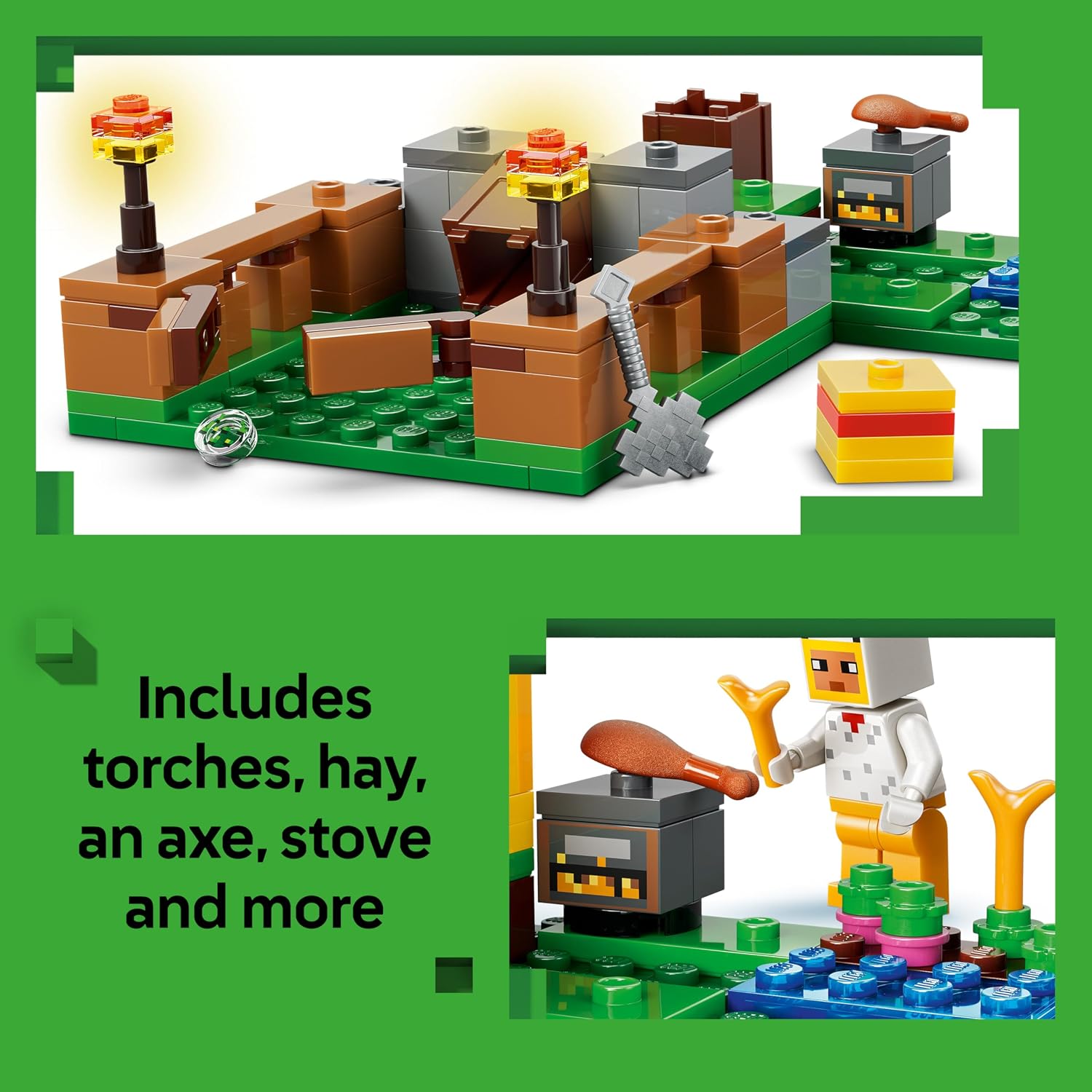 LEGO Minecraft Chicken Farm 21585 - Image 3