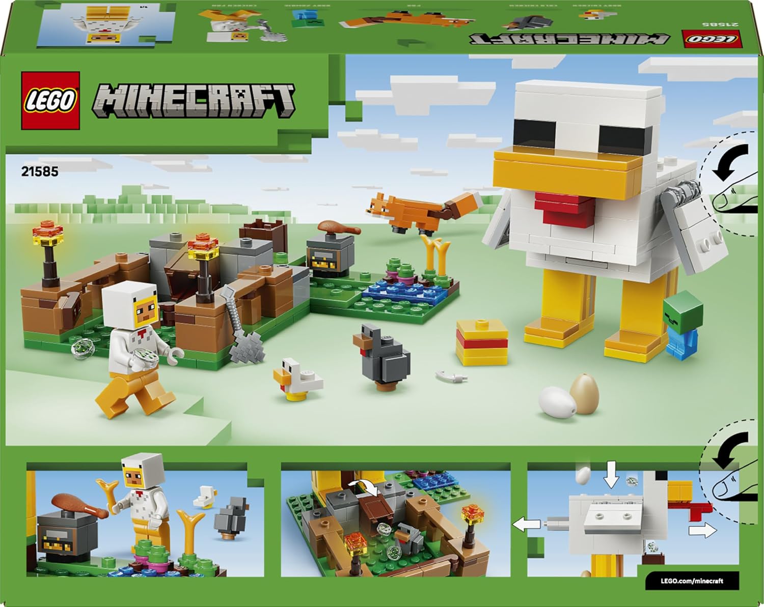 LEGO Minecraft Chicken Farm 21585 - Image 6